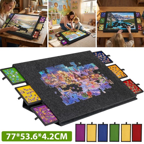 Puzzletisch puzzlebrett mit - mit, 6