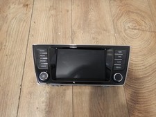 Multimedia Media Display Skoda Fabia 6V Navi Anzeige Bedieneinheit 6V0919604C