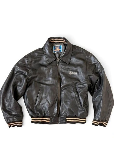 Vintage redskins lederjacke - redskins,