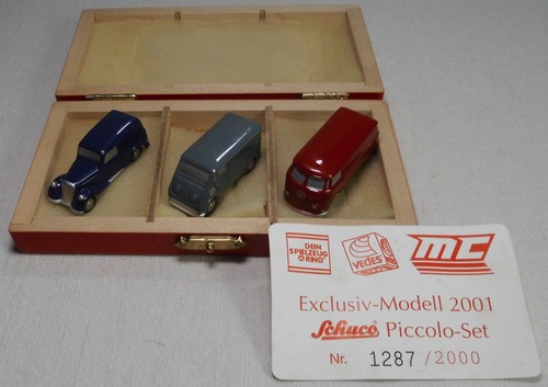 Drei modellautos metall schuco - drei,