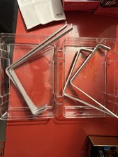 IKEA NYLED Küche Wand Hänge Regal Korb Behälter klar - 2 Stück