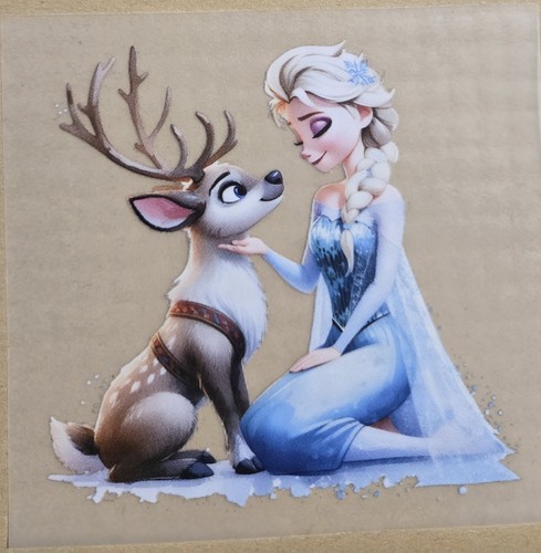 Bügelbild elsa frozen - elsa, 8cm