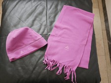 Damen Kopfbedeckung Hut Mütze + Schal lila One Size odlo Set 100% Polyester TOP