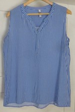 Everme Takko Top blau-weiß