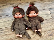 Original Monchhichi – Sekiguchi  1974 – 2 Mädchen mit Schleife