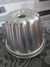 Puddingform mit Deckel Dr. Oetker zum Stürzen, Wasserbad, Aluminium, Gugelhupf