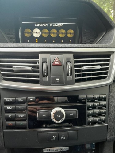 Mercedes benz w212 autoradio - mercedes,