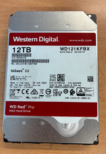 Wd121kfbx 12tb sata western - wd121kfbx,