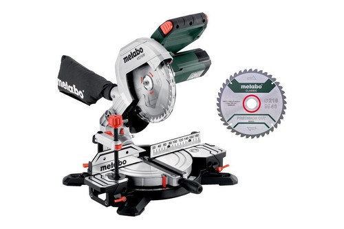 Metabo kappsäge 216 set - kappsäge, ks