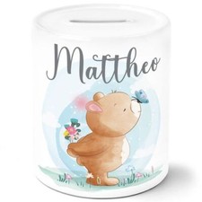 Kinder spardose mit name - mit,