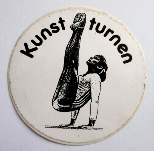 Werbe aufkleber kunstturnen - werbe-aufkleber,
