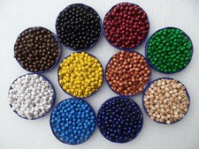 100 Holzperlen 7 mm für