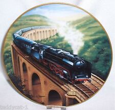 Berühmte Dampflokomotiven 3. Bradex Sammelteller v. Seltmann Weiden (W.Wießmann)