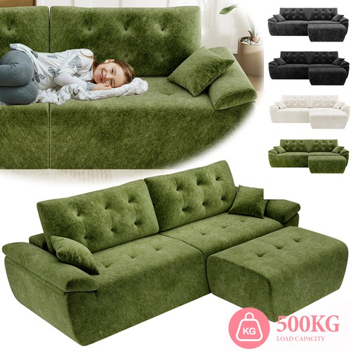 Chenille ecksofa form - chenille,