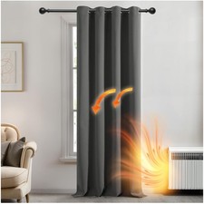 Verdunkelungsvorhang Blickdicht Thermogardine Raumteiler Gardine