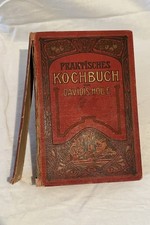 1909 Antikes Kochbuch: Henriette Davidis Holle Praktisches Kochbuch 