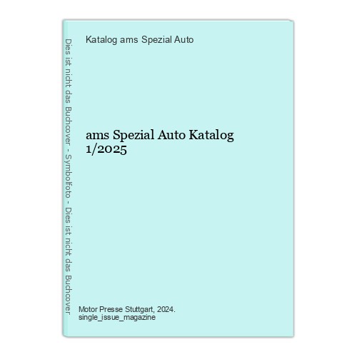 Ams spezial auto - auto, katalog