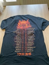 Slayer Repentless Tour Shirt 2015 sehr gut erhalten Größe M
