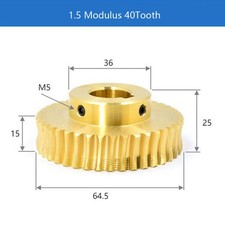1.5Modul 20-40Z Messing