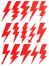 15x Reflektoraufkleber, Blitz