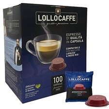 Kapseln Lollo Coffee Blend Schwarz Kompatibel Mit Maschinen Lavazza A MODO MIO