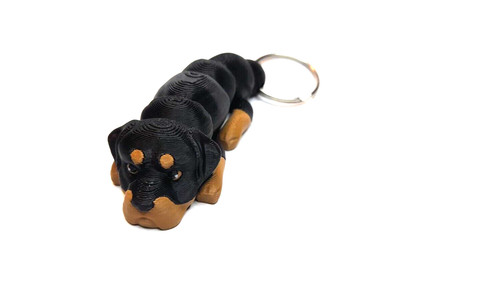 Rottweiler schlüsselanhänger - rottweiler,
