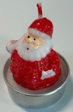 Weihnachtsmann-Teelicht