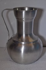 Zinn  Henkel Vase  19 cm hoch