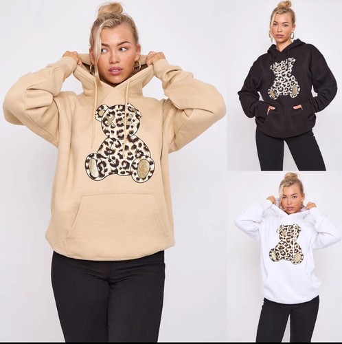 Damen oversize teddybär - oversize,