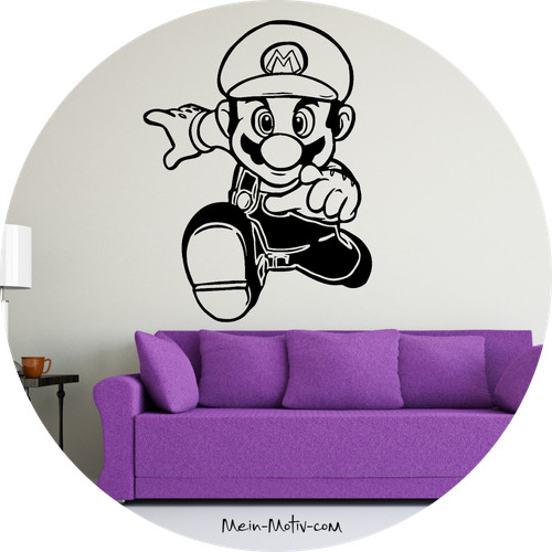 Wandtattoo super mario - wandtattoo,
