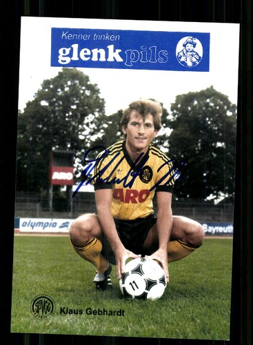 Klaus gebhardt autogrammkarte - klaus,