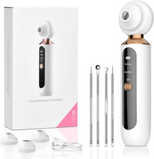 Mitesserentferner Porenreiniger Porensauger Mit Lupe Und LED Lamp 3 Modi Pickels