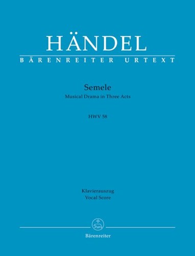 Semele hwv musical drama - hwv, -musical