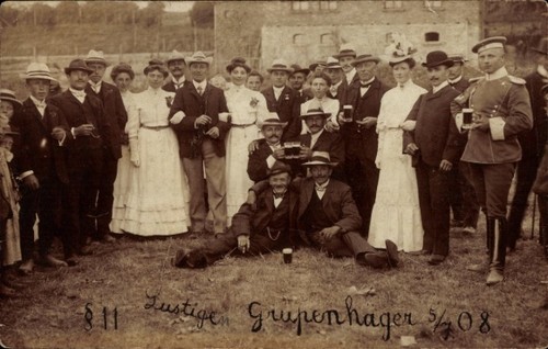Foto grupenhagen aerzen - ak, im