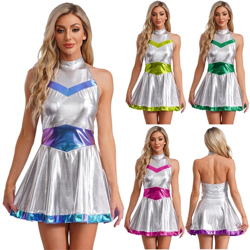 Damen alien space kostüm - damen,