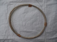 Rosenkranz Draht 10 Meter Bastel Neusilberdraht 0,5 mm Schmuckdraht Schmuck