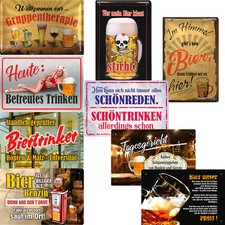 Blechschilder bier sprüche - blechschilder,
