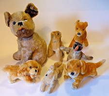 Steiff Sammlung von Sieben