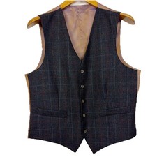 Herren Wolle Weste Anzugsweste