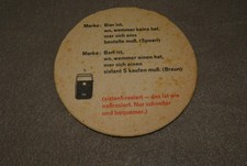 Bierdeckel ,  Schloss Bräu , Braun sixtant