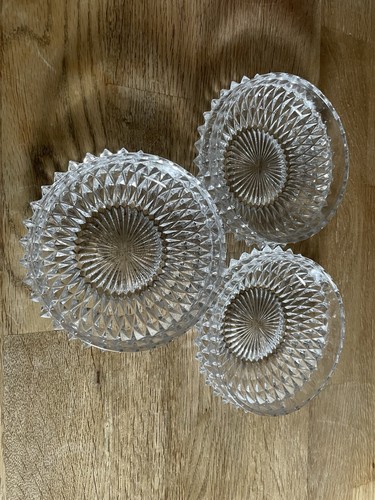 3er set dessertschalen aus - set,