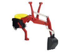 Rolly Toys Heckbagger rot für