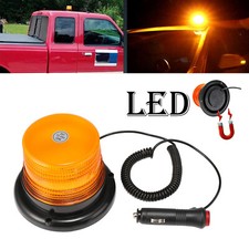 12V LED Rundumleuchte Gelb