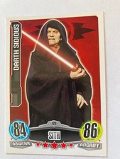 FORCE ATTAX * STAR WARS * 2012 * Darth Sidious * Separatist - Sith * # 123