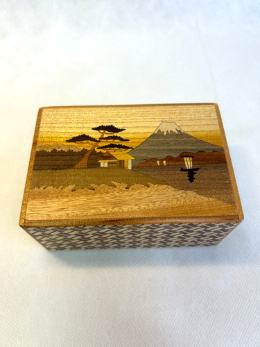 Japanische yosegi puzzle box - japanische,