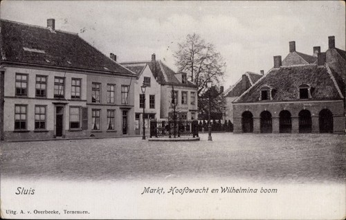 Sluis zeeland niederlande - ak,