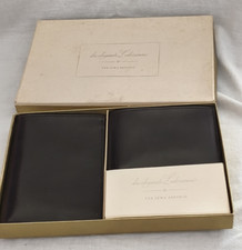 VEB LEWA Bretnig-Geschenkpackung die Elegante Lederware Geldbörse-Brieftasche