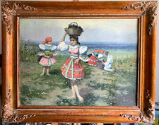 Ölgemälde Gemälde gerahmt