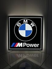 BMW M Power Leuchtschild - hochwertige LED Wanddeko
