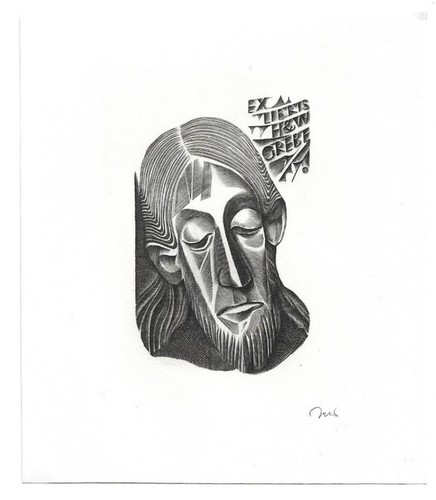 Wojciech jakubowski exlibris - wojciech, jakubowski: